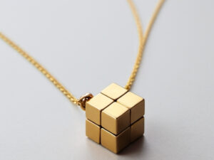 Exquisite Gold Rubik Cube