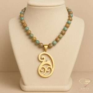 paisley necklace