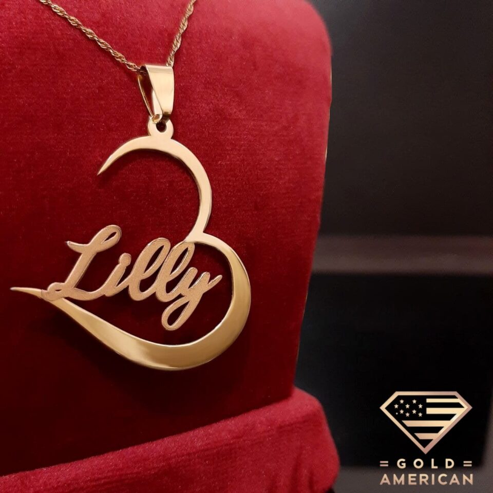 gold plated necklace name