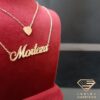 name necklace morteza 14k