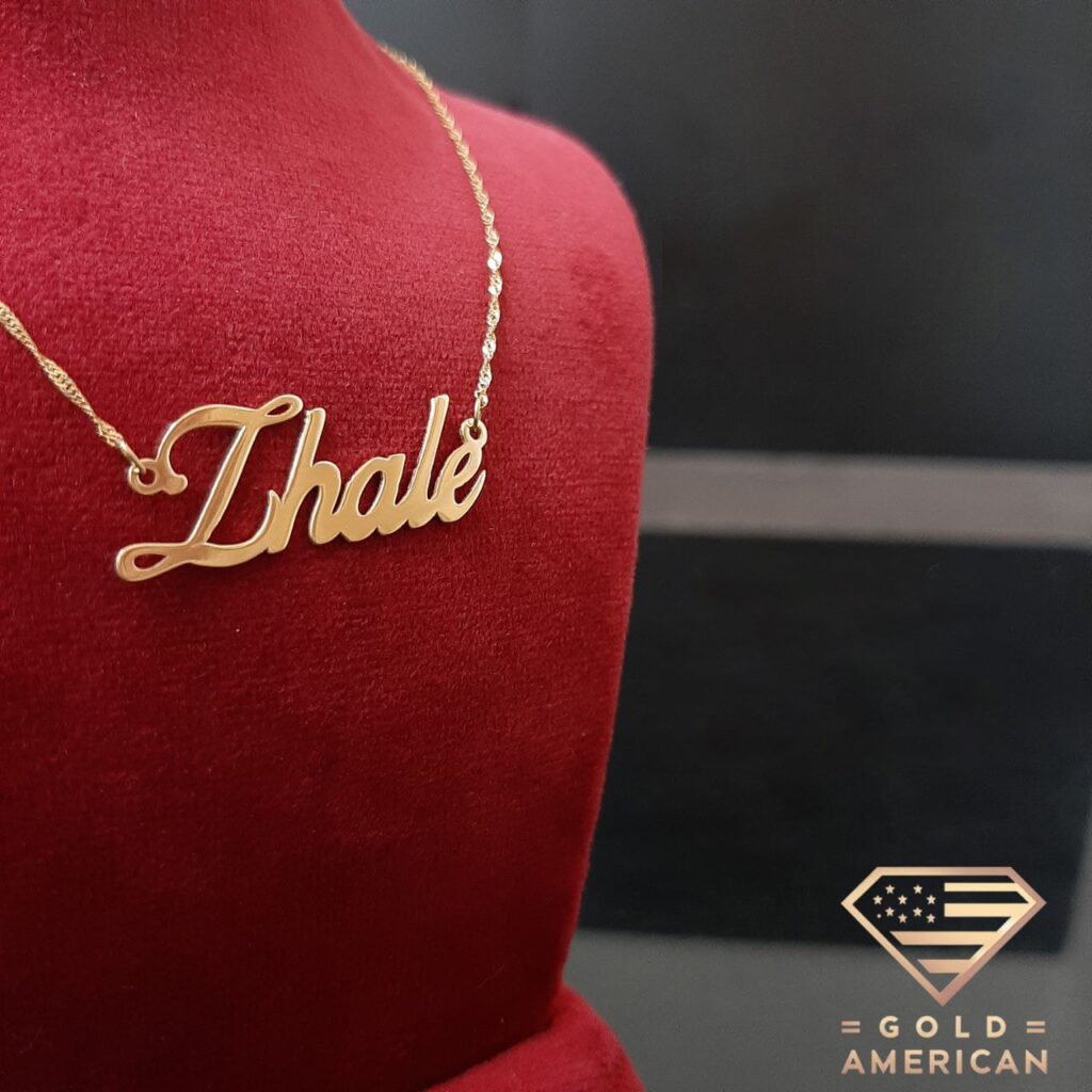 name necklace zhale