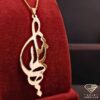 gold name necklace farsi