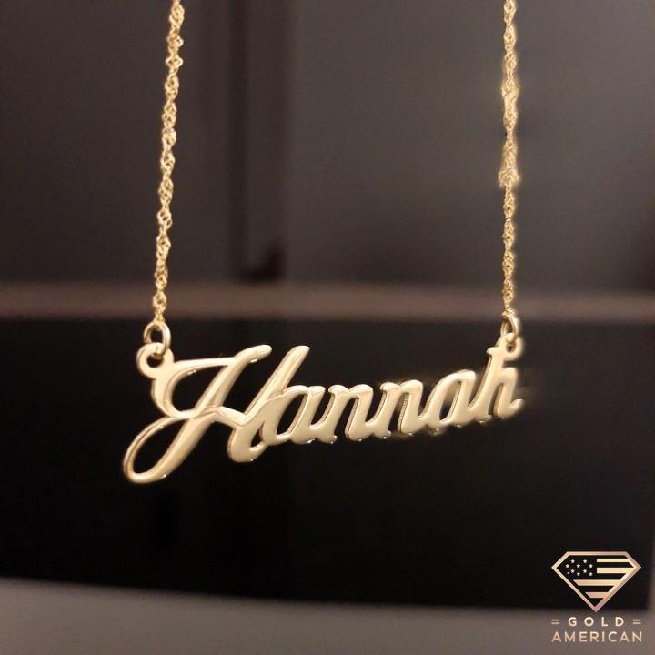 Name necklace
