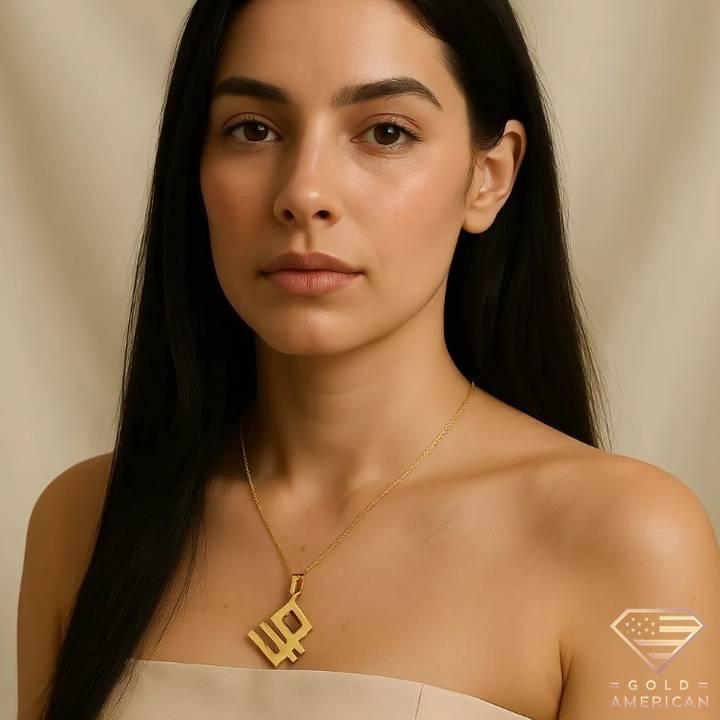 Saba Necklace Gold