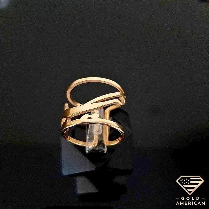 Modern Arabic Gold Ring