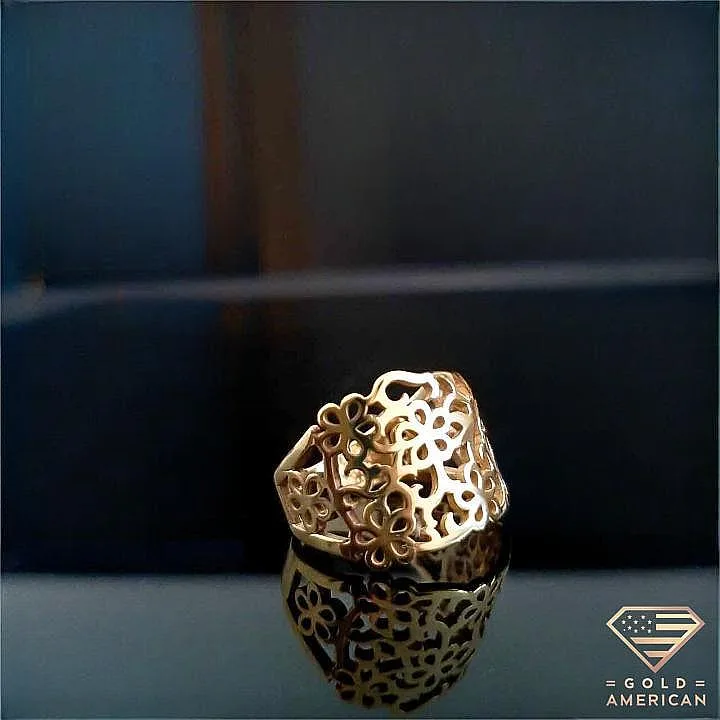 Custom made gold ring