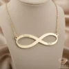 Classic Infinity Necklace Close Up