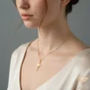 Cross Name Necklace Model Emma