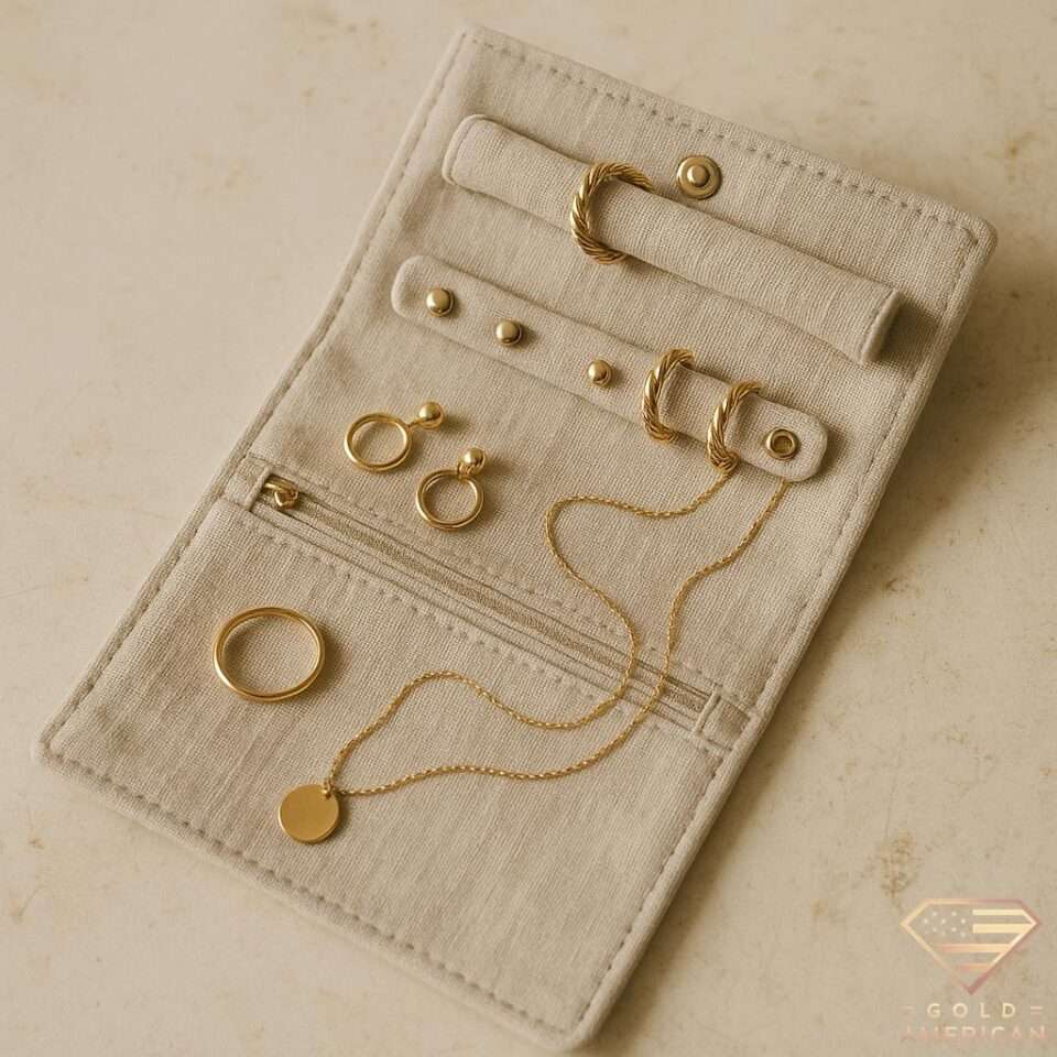 How to Pack Jewelry Roll