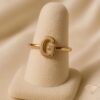 Kingscript Gold Initial Ring Stand G