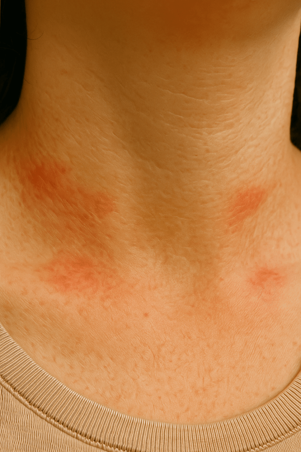 Allergic Reactions on the Neck Allergic Reactions on the Neck