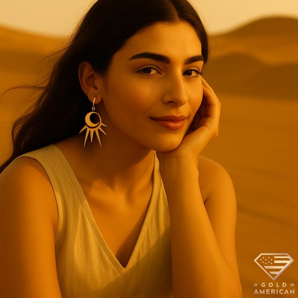 Samaa' Gold Earrings