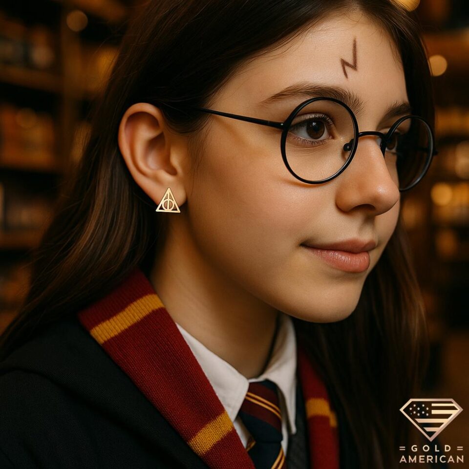 Hallows of Gold Earrings