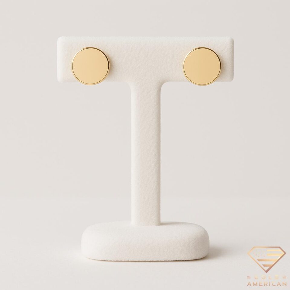 Santorini Sun Gold Earrings Stand