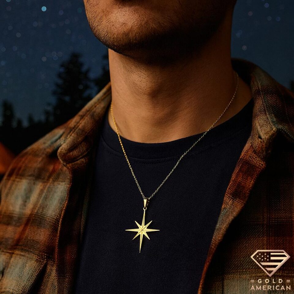 Stargleam Gold Pendant
