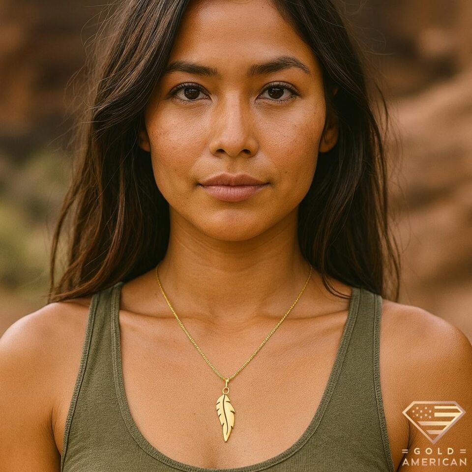 Windwalker Gold Pendant