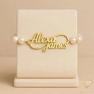 infinity gold bracelet custom bracelet gold plated