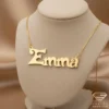 Enchanting Gold Name Pendant Emma