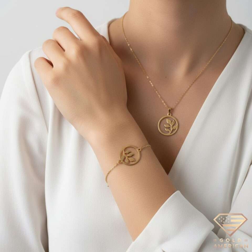 Leaf Gold Set