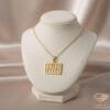 Little Maestro Piano Keys Gold Pendant