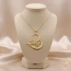 Open Heart Name Necklace Lilly