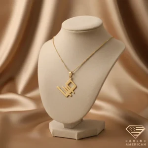 custom gold name necklace