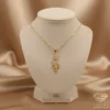 Diwani Gold Name Pendant Zahra Butterfly