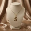 Diwani Jali Gold Name Pendant Atefe