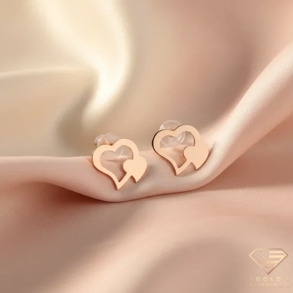 Double Heart Earrings