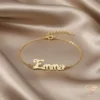 Enchanting Gold Name Bracelet Emma