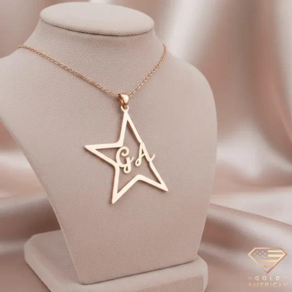 Gold Star Necklace