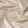 Graceful Gold Name Bracelet Maeve