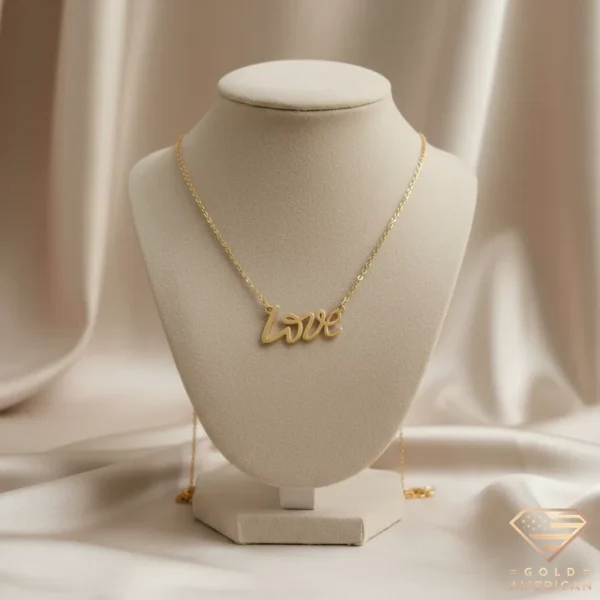 Love Necklace Gold