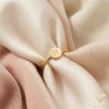 Minimal Gold Initial Ring