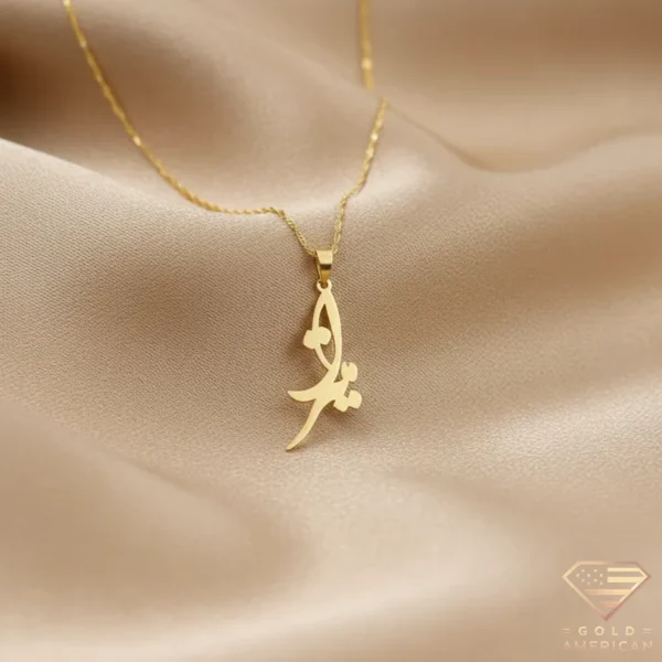 Nastaliq Gold Name Pendant Mitra