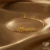 Poetic Gold Name Bracelet Maeve