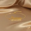 Regal Gold Name Bracelet Aurora