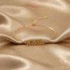 Regal Gold Name Bracelet Isabella