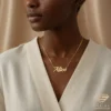 Regal Gold Name Pendant Alice