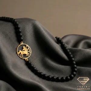 Sagittarius Zodiac Gold Necklace