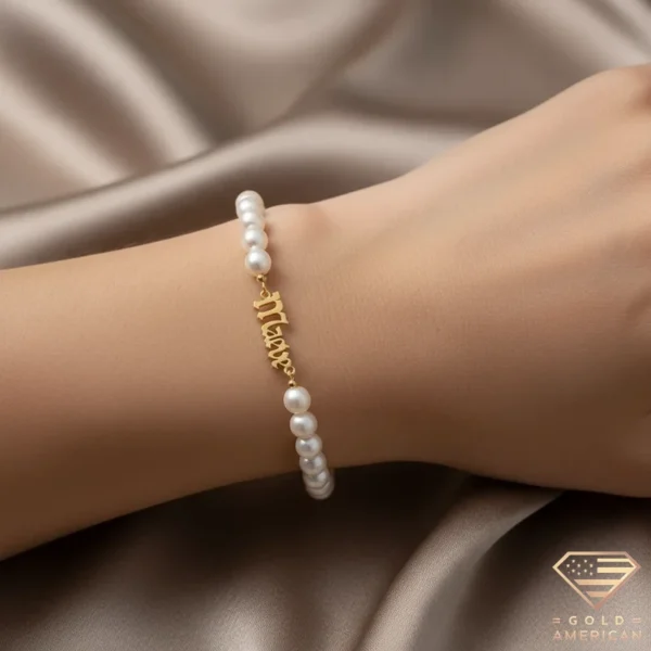 Stylish Gold Name Bracelet Maeve Stylish Gold Name Bracelet Maeve