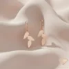 Ula Fala Rose Gold Drop Earrings