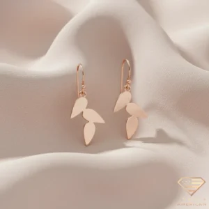 Ula Fala Rose Gold Drop Earrings