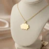 Cloud Gold Necklace