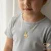 Cupcake Gold Necklace Model