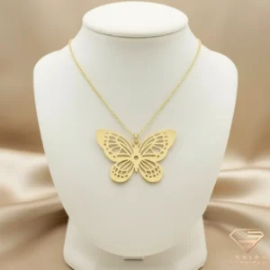 Gold Butterfly Necklace