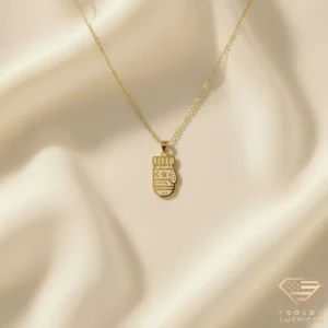 Golden Mittens Necklace Golden Mittens Necklace