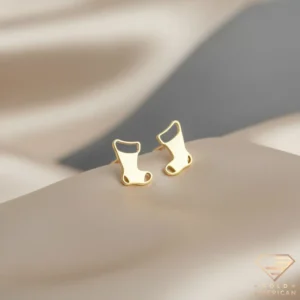 Golden Sock Earrings