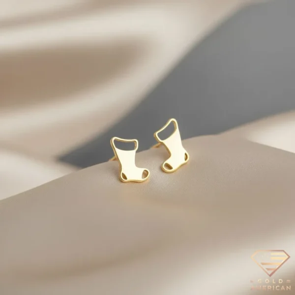 Golden Sock Earrings