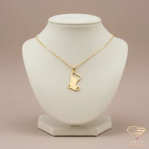 Golden Sock Necklace